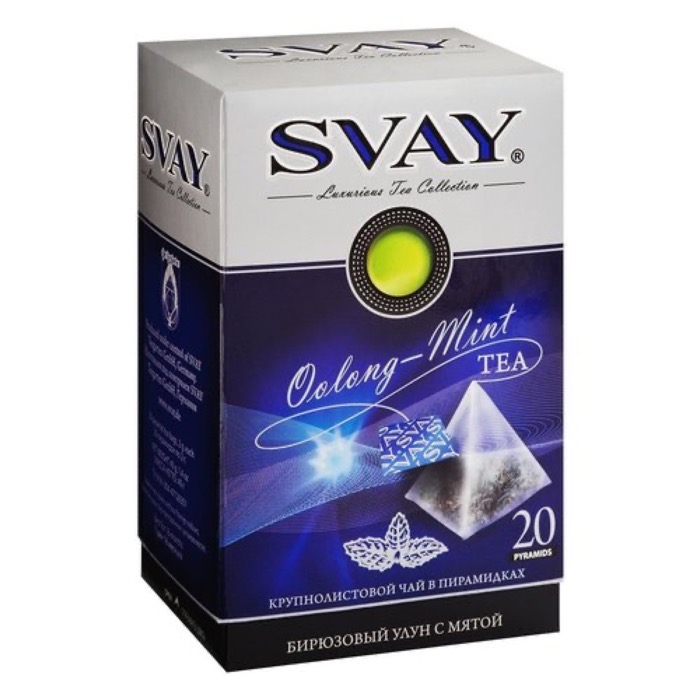 ЧАЙ Svay Oolong Mint 20*2,5 гр. пирамидки (12)