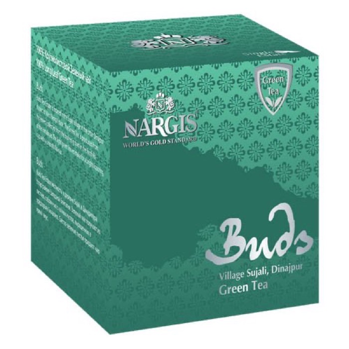 ЧАЙ Nargis ЖЦ высокогор. Buds зеленый 100 гр. кр/лист (20) ПРОСРОК