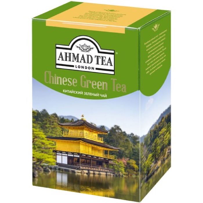 ЧАЙ AHMAD TEA Китайский Зеленый 100 гр. (12) ГОСТ 32574-2013 (1570)