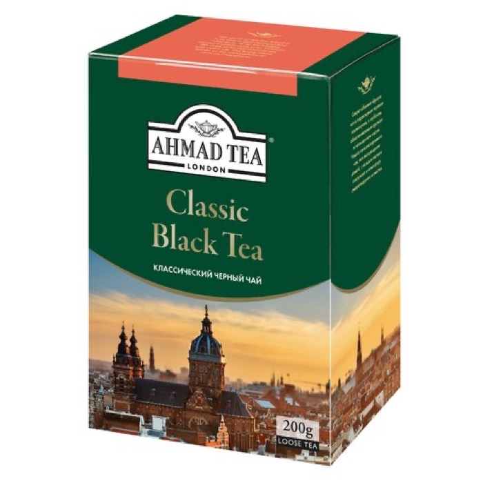 ЧАЙ AHMAD TEA Классический 200 гр. (12) ГОСТ 32573-2013 (1568)