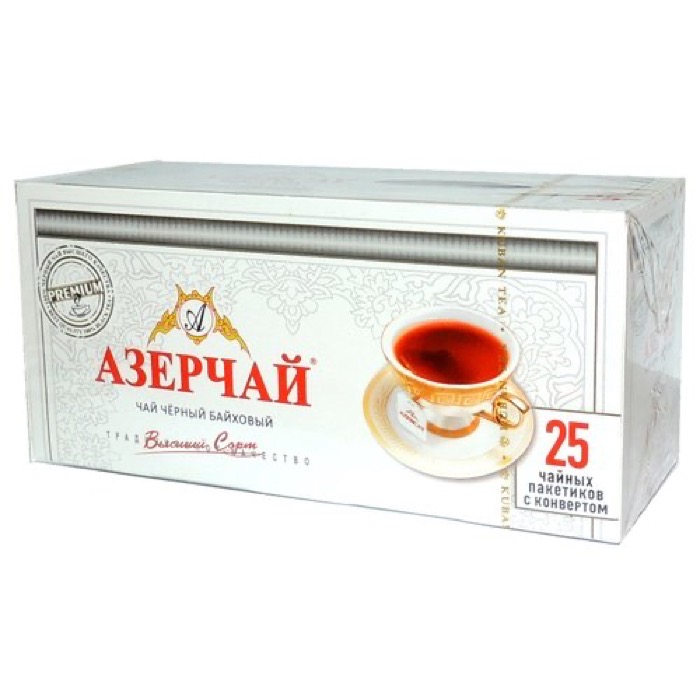 ЧАЙ Azercay tea (Премиум) Черный 25 пак. х 2 гр. сашет (24)   АКЦИЯ! (166573)