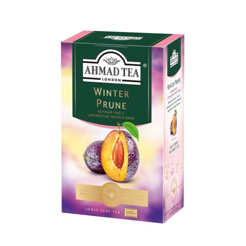 ЧАЙ AHMAD TEA Зимний Чернослив 100 гр. (12) (1196)