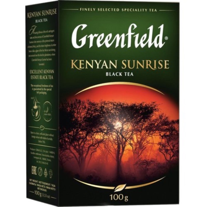 ЧАЙ МО Гринфилд  Kenyan Sunrise 100 гр.(14)/204                                (0487)
