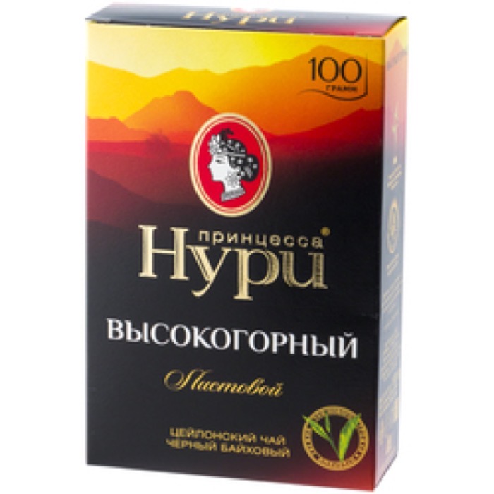 ЧАЙ МО Орими принцесса Нури  100 гр. Высокогорный лист  (0243)(16)/168