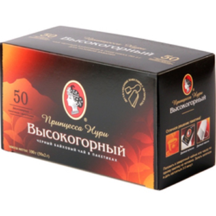ЧАЙ МО Орими принцесса Нури  50 пак. х 2 гр. с/я Высокогорный (0199)(18)/88 кор