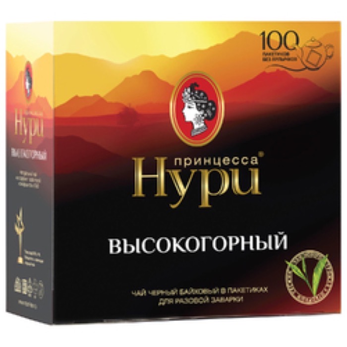 ЧАЙ МО Орими принцесса Нури 100 пак. х 2 гр. Высокогорный б/я (0292)(15)/60