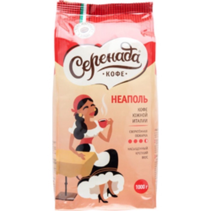 Кофе Лебо Serenada НЕАПОЛЬ 1000 гр. зерно (5)