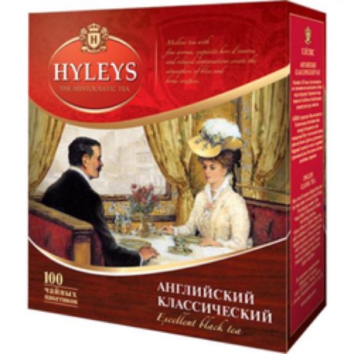 ЧАЙ Хэйлис Англ.классический 100 пак. х 1,8 гр.(12пч)  (11350)