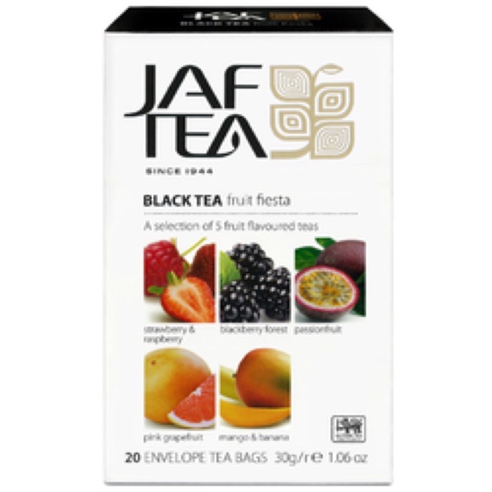 ЧАЙ JAF РС Fruit fiesta  20 пак.*1,5 гр. черный (ассорти) (24) (353)