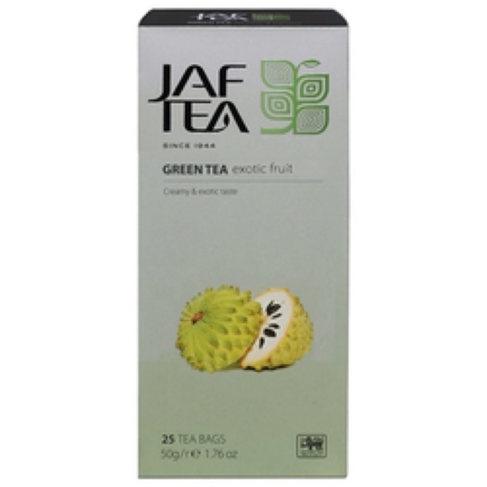ЧАЙ JAF SC Exotik fruite  25 пак.*2 гр. зелен. с саусеп (36) (91)