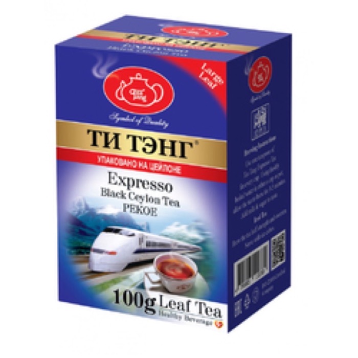 ЧАЙ ТиТэнг Экспрессо 100 гр. черный (5пч)(110769) (100)