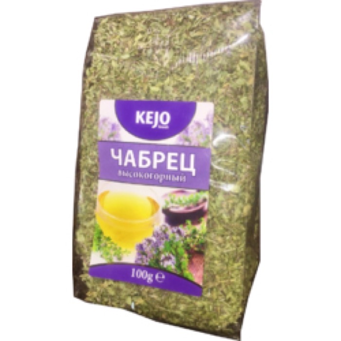 ЧАЙ  KEJOfoods ЧАБРЕЦ 100 гр .м/у (12)