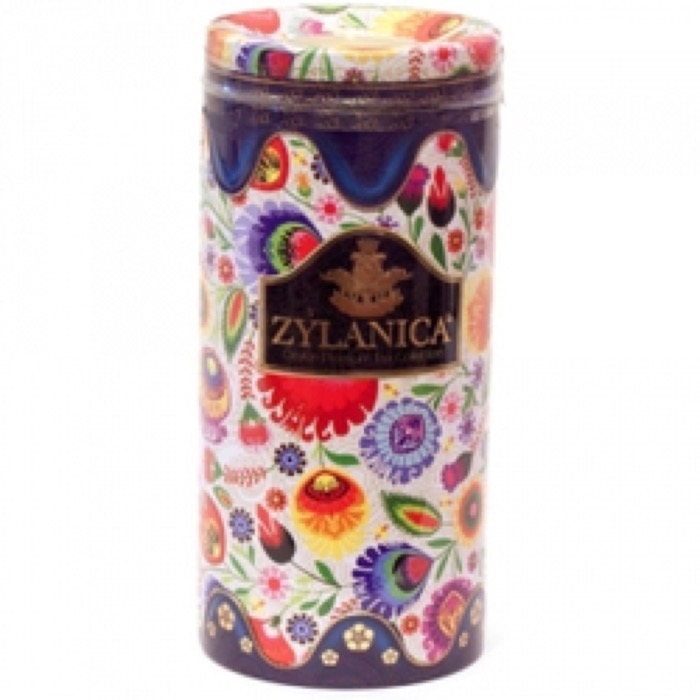 ЧАЙ ZYLANICA Folk Desing Collection Blue со свечой OPА 100 гр. черн., Ж/Б (24)  6277