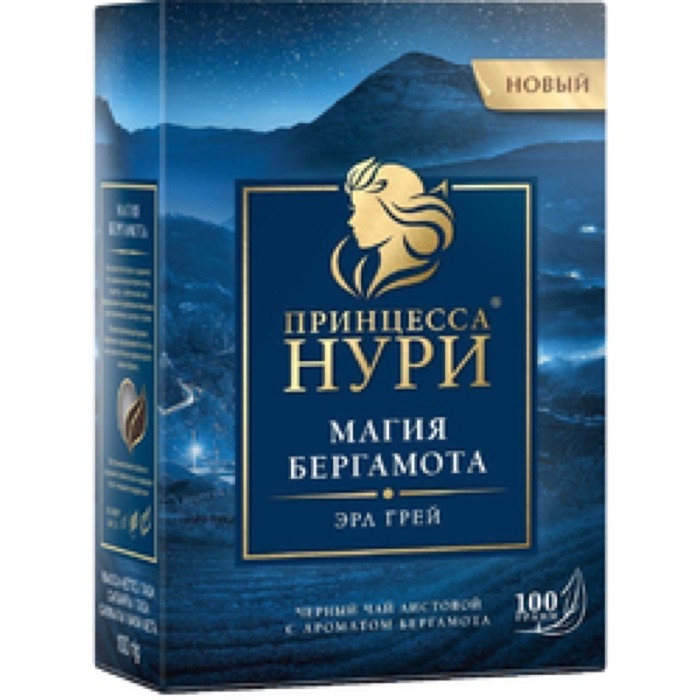 ЧАЙ МО Орими принцесса Нури  100 гр. Магия бергамота  лист  (1532)(12)/209