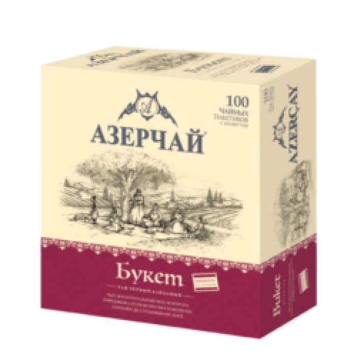 ЧАЙ Azercay tea Premium collection (Букет) Черный 100 пак. х 1,8 гр. конв.(12) (415234)