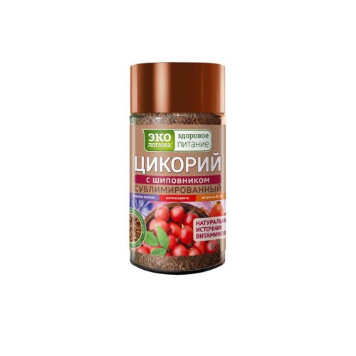 МКП ЖЦ Цикорий  85 гр. с Шиповником раст. субл. стекло (15) (в пал.90)