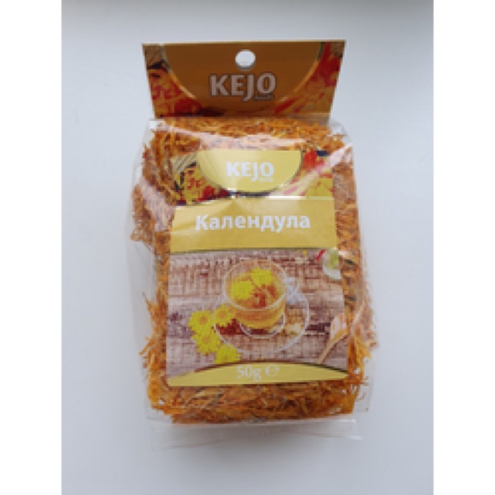 ЧАЙ  KEJOfoods КАЛЕНДУЛА цветки 50 гр .м/у (12) вывод