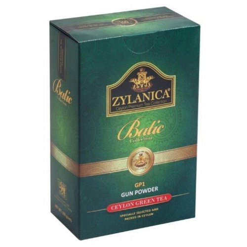 ЧАЙ ZYLANICA Batik Design 100 гр. зеленый, картон (15)  6857