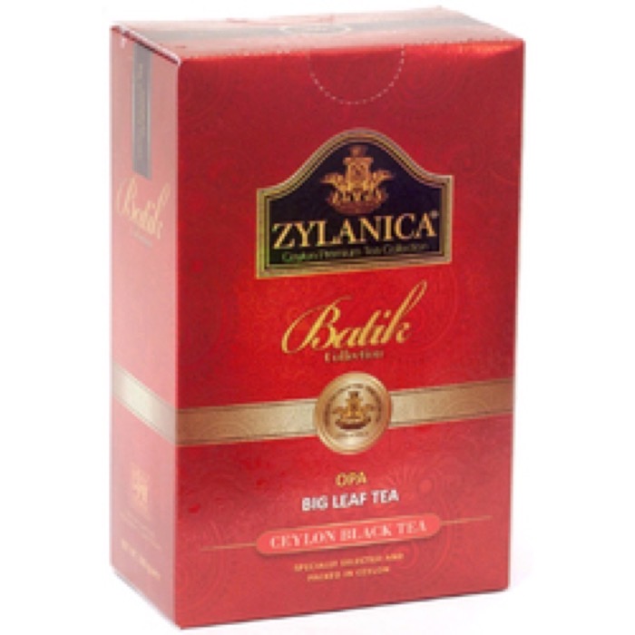ЧАЙ ZYLANICA Batik Design ОРА 100 гр. черный, картон (15)  6828
