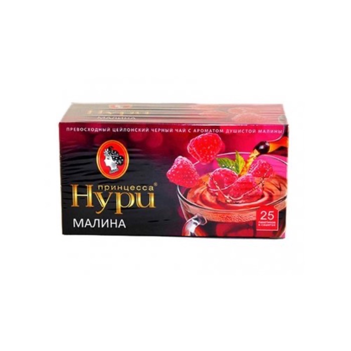 ЧАЙ МО Орими принцесса Нури  25 пак. х 1,5 гр. фрукт. Садовая Малина (0256-18-1)(18)