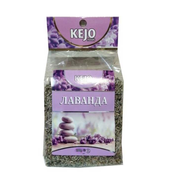 ЧАЙ  KEJOfoods ЛАВАНДА цветки 50 гр .м/у (12)