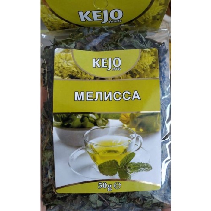 ЧАЙ  KEJOfoods МЕЛИССА  50 гр .м/у (12)