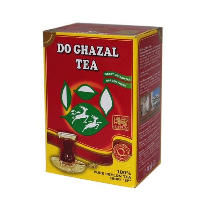 ЧАЙ DO GHAZAL ФБОП 500 гр., цейл.лист.,  картон (8) NEW