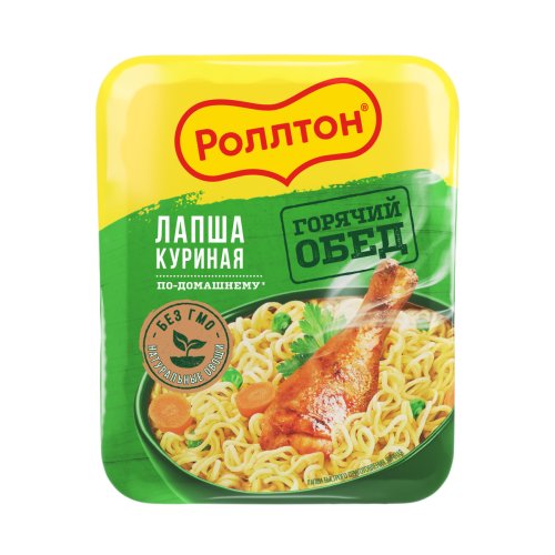 Роллтон Лапша по-домашнему  90 гр. Курица, лоток (24) (в пал.42) *