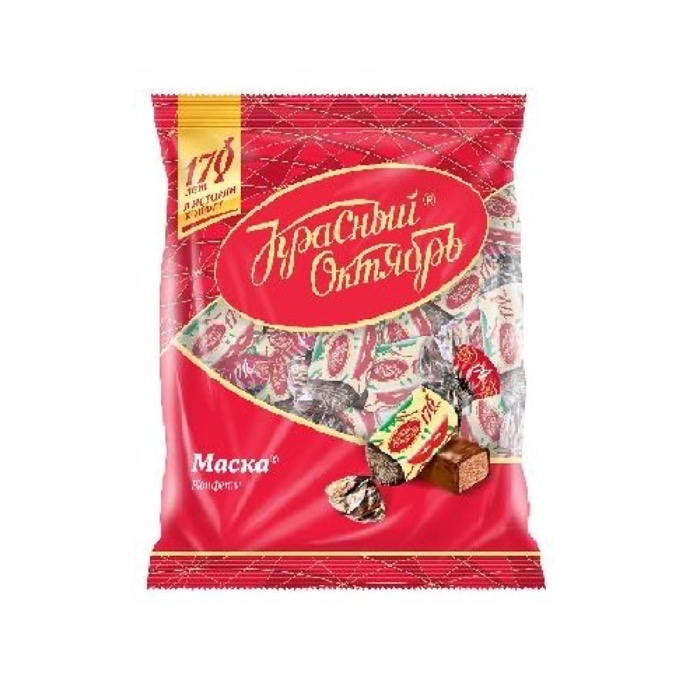 КОНДИТЕРКА ОБК  фасованные конфеты (гр) Маска ,РФ 250 гр. (10)/120