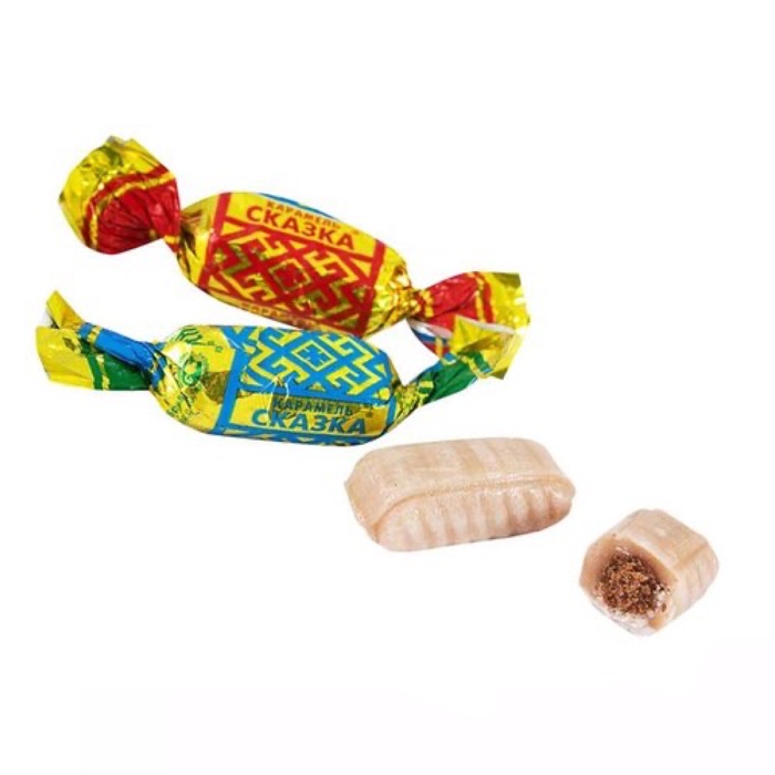 КОНДИТЕРКА ОБК  весовые конфеты (кг)  карамель Сказка ,Бабаевский (6 кг)/72