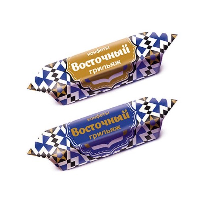 КОНДИТЕРКА ОБК  весовые конфеты (кг) Восточный Грильяж,КО  (5 кг)