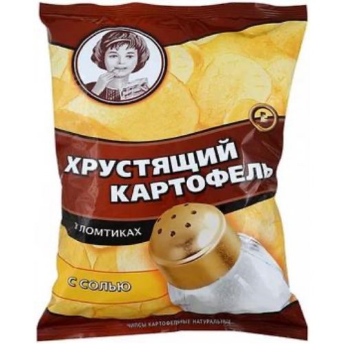 ЧЗ ОСУ КОНДИТЕРКА  КДВ Групп (Яшкино)  Хруст.картофель в ломтиках,Соль  70 гр. (20) (ВЧ833)