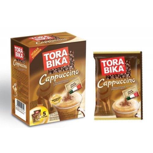 ТОРАБИКА Капучино с шоколадной крошкой 25 гр.х  5 пак., картон (24) (в пал.84)