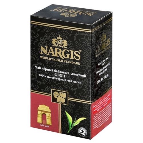 ЧАЙ Nargis ЖЦ FBOP ср/лист 100 гр. (18) ПРОСРОК