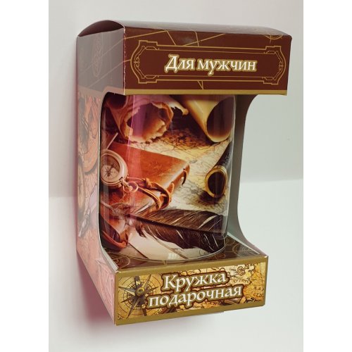 ЧАЙ Abigail (К2 6835) Кружка в картоне ДЛЯ МУЖЧИН 