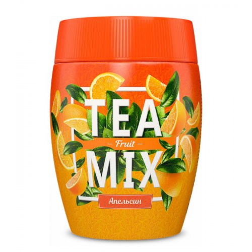 Напиток Вокруг света Tea mix Апельсин 300 гр. (12)  (9491)