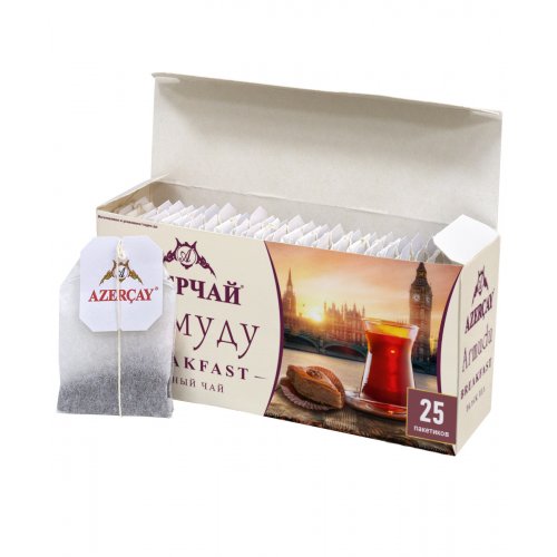 ЧАЙ Azercay tea Армуду Черный Breakfast  25 пак. х 1,6 гр. (24) (420539)