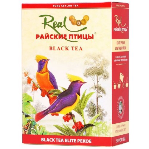 ЧАЙ Райские птицы 250 гр. Пекое черный (12) (12/1)