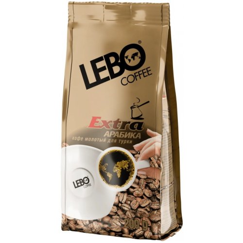 Кофе Лебо Extra  200 гр.  молотый  д/турки (25)