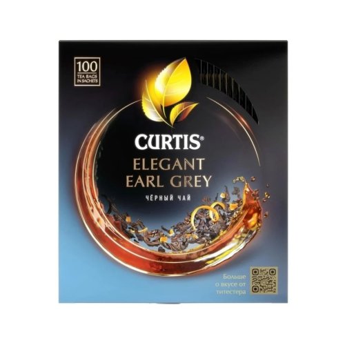 ЧАЙ CURTIS Пакет. Elegant Earl Grey 100 пак.*1,7 гр.черный (8) 102204 В