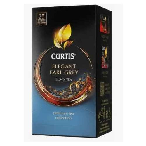 ЧАЙ CURTIS Пакет. Elegant Earl Grey 25 пак.*1,7 гр.черный (12) 102200