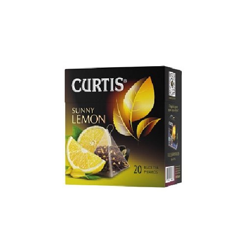 ЧАЙ CURTIS Пирамидки Sunny Lemon  20 пак.*1,8 гр. черный (12) 102209 А