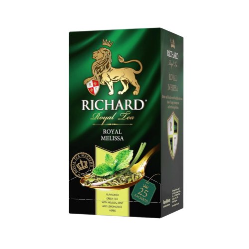ЧАЙ RICHARD Пакетированный Royal  Melissa 25 пак.*1,5 гр.зеленый (12) 102242 В