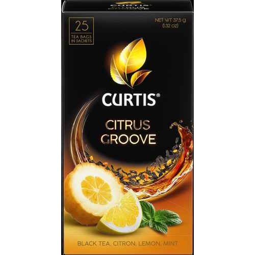 ЧАЙ CURTIS Пакет. Citrus Groove 25 пак.*1,7 гр.черный (12) 102233