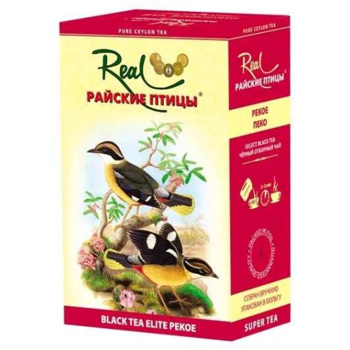 ЧАЙ Райские птицы 100 гр. Пекое черный (24) (11/1)