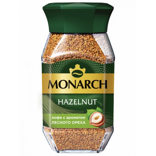 Кофе МОНАРХ  95 гр. HAZELNUT стекло  (6)/в пал 308  (4000690)