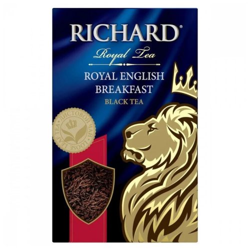 ЧАЙ RICHARD Листовой Royal Английский завтрак 90 гр. черный (14) 102249
