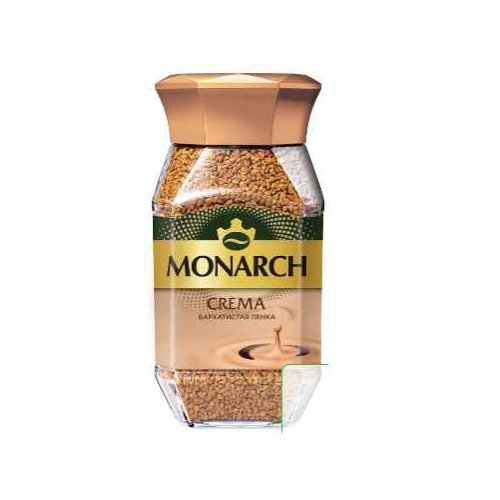 Кофе МОНАРХ Крема 95 гр. стекло (6)/в пал 330  (4024534)