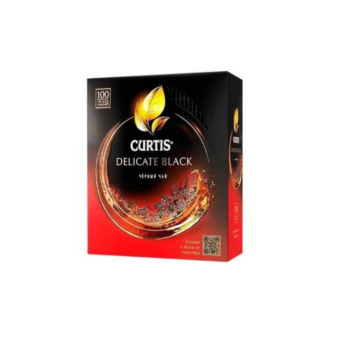 ЧАЙ CURTIS Пакет. Dellicate Black 100 пак.*1,7 гр.черный (8) 102203 В