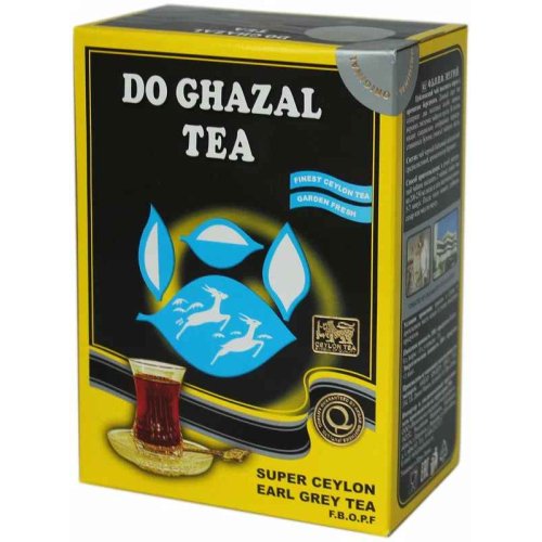 ЧАЙ DO GHAZAL FBOPF Earl Grey 500 гр., цейл.лист.,  картон (8) NEW